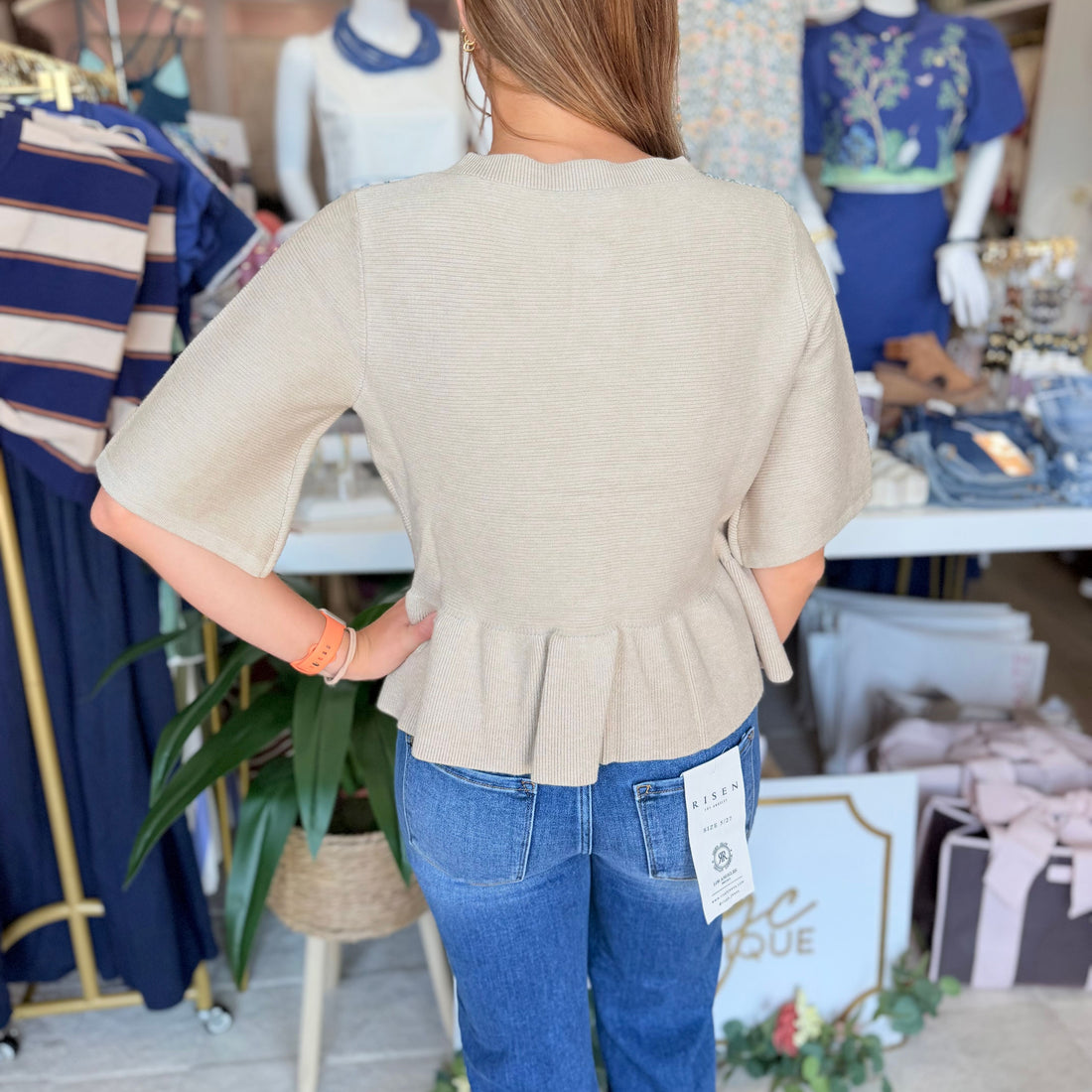 Quinn Top (Tan)