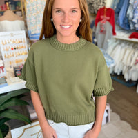 Olivia Top (Olive)