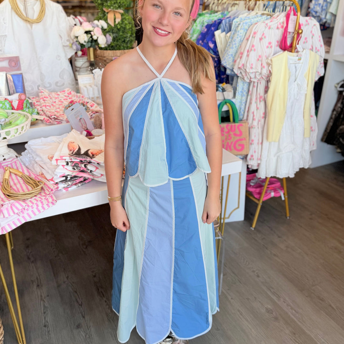 Shelly Skirt (Blue)