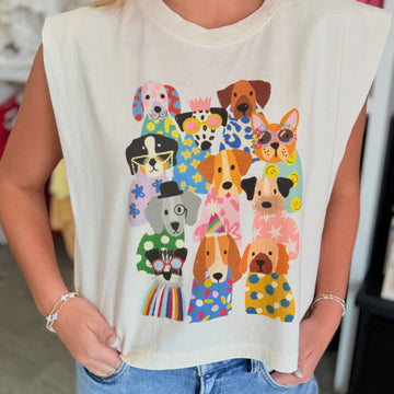 Dog Collage Tank