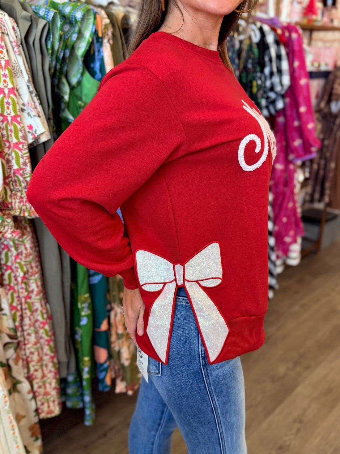 Merry Bows Sweatshirt