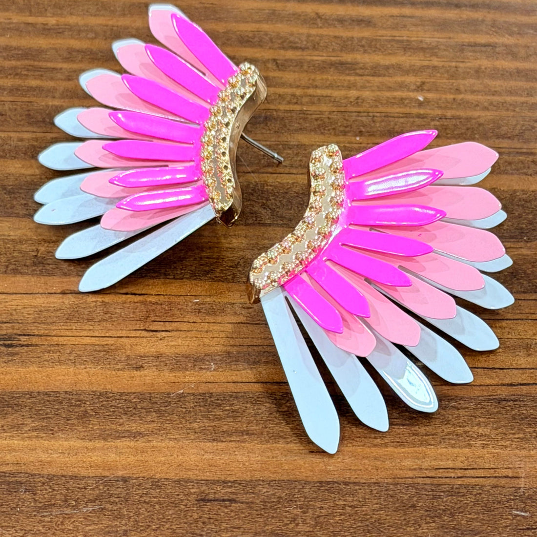 Mimi Earring (Pink/White)
