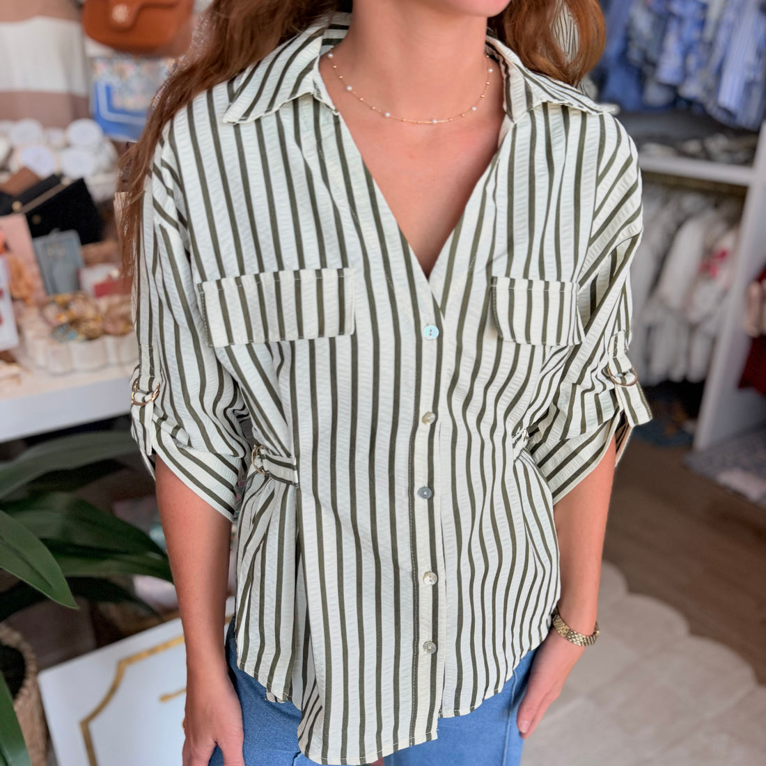 Paige Top (Olive)