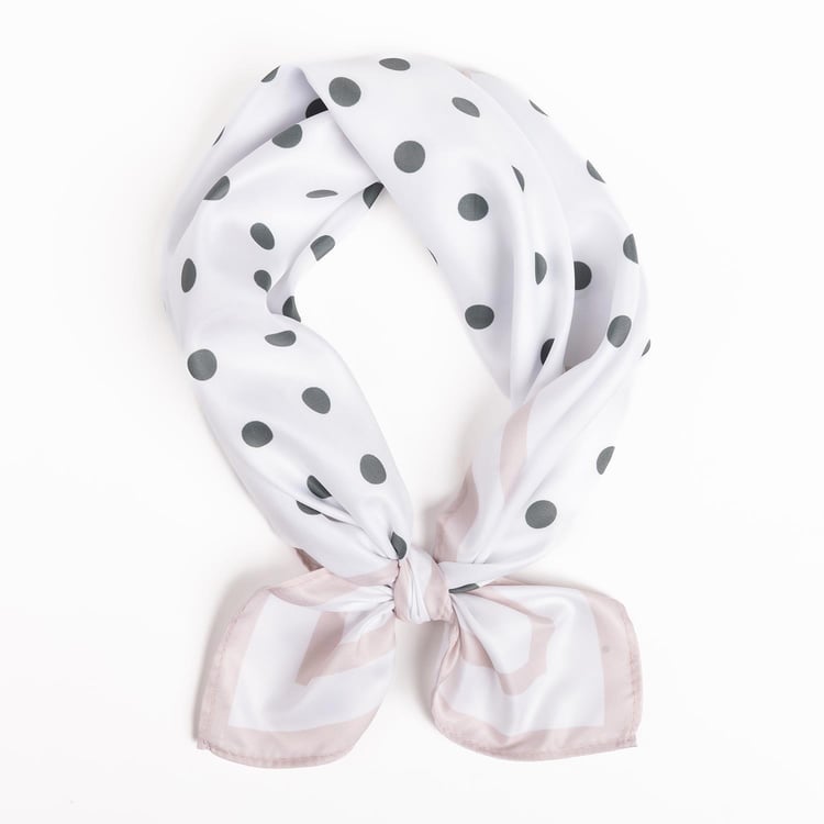 Polka Dots Drew Scarf