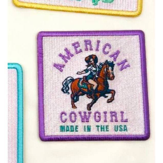 American Cowgirl Patch