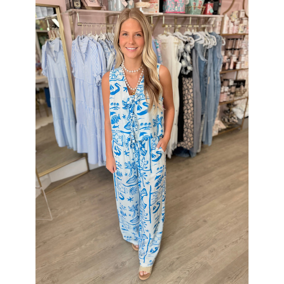 Adalynn Top (blue)