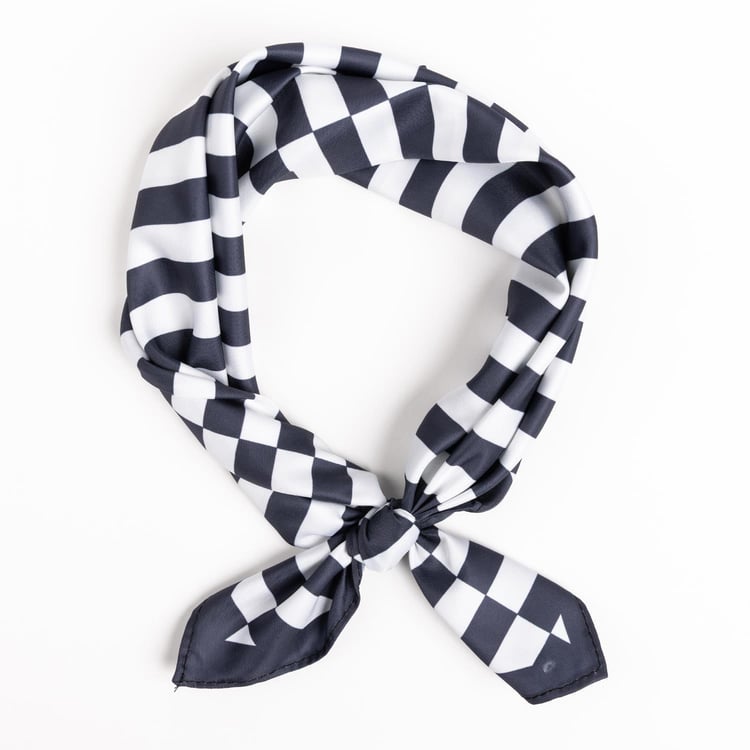 Pinstripe Twist Drew Scarf