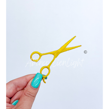Gold Scissors Patch