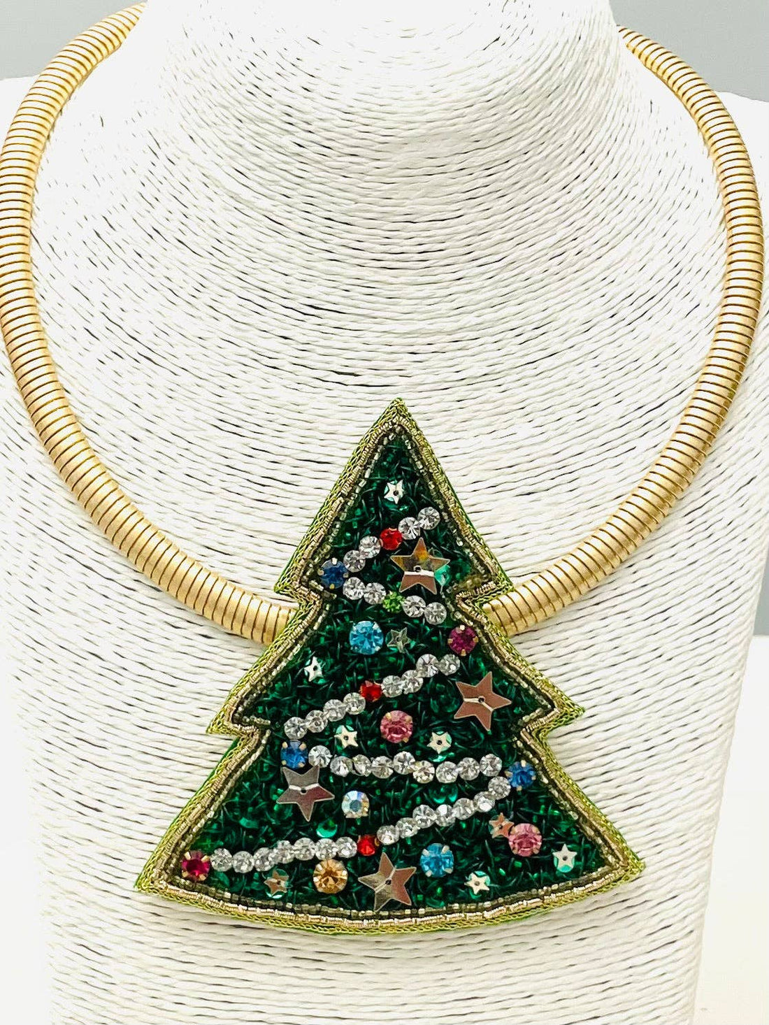 Christmas Tree Necklace