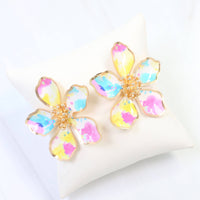 Monett Flower Post Earring Multi