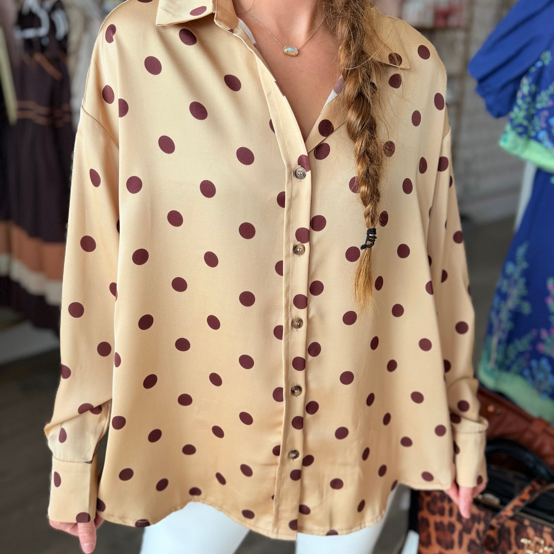 Lily Top (Taupe)