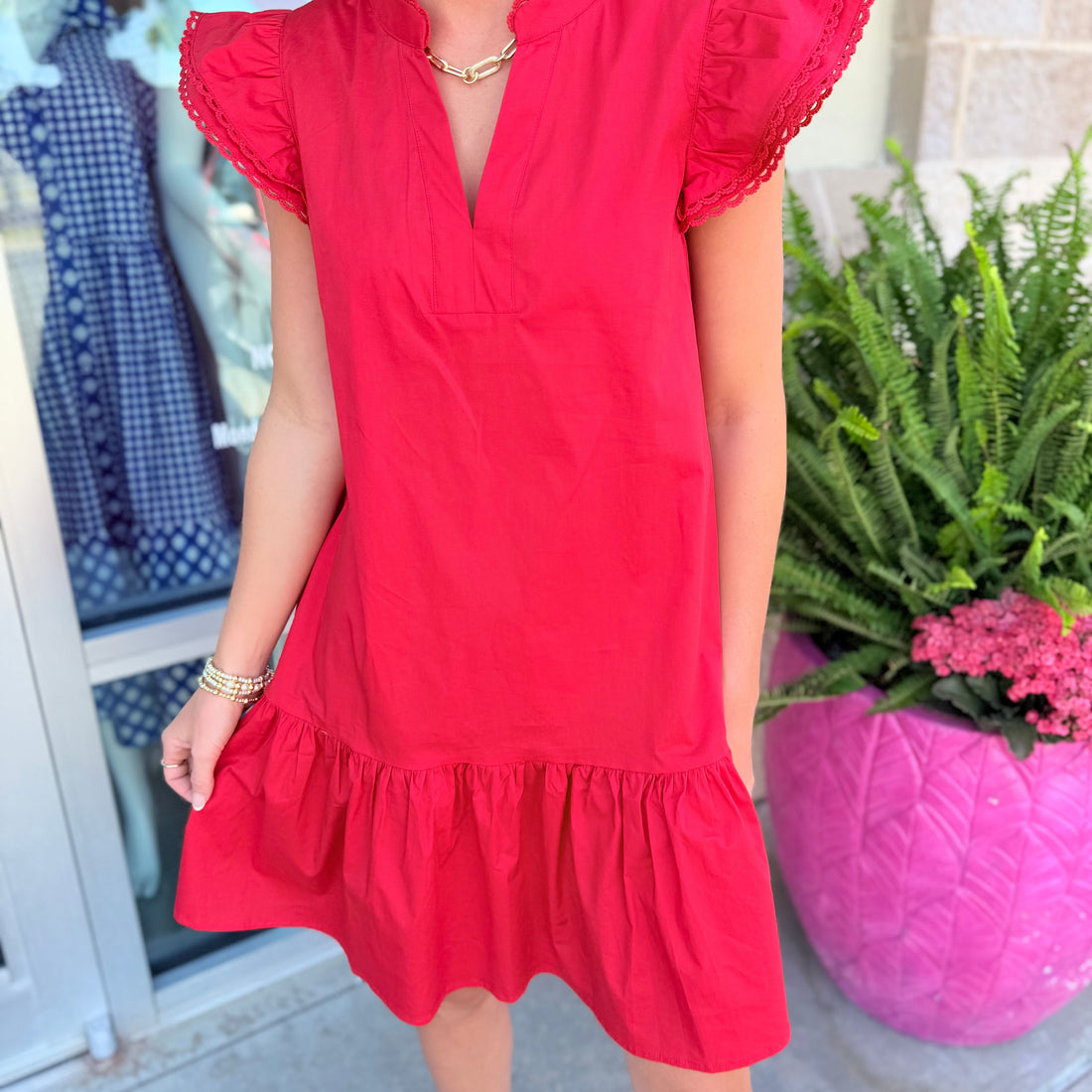 Sierra Dress (Red)