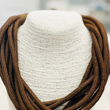 Jasmine Necklace (espresso)