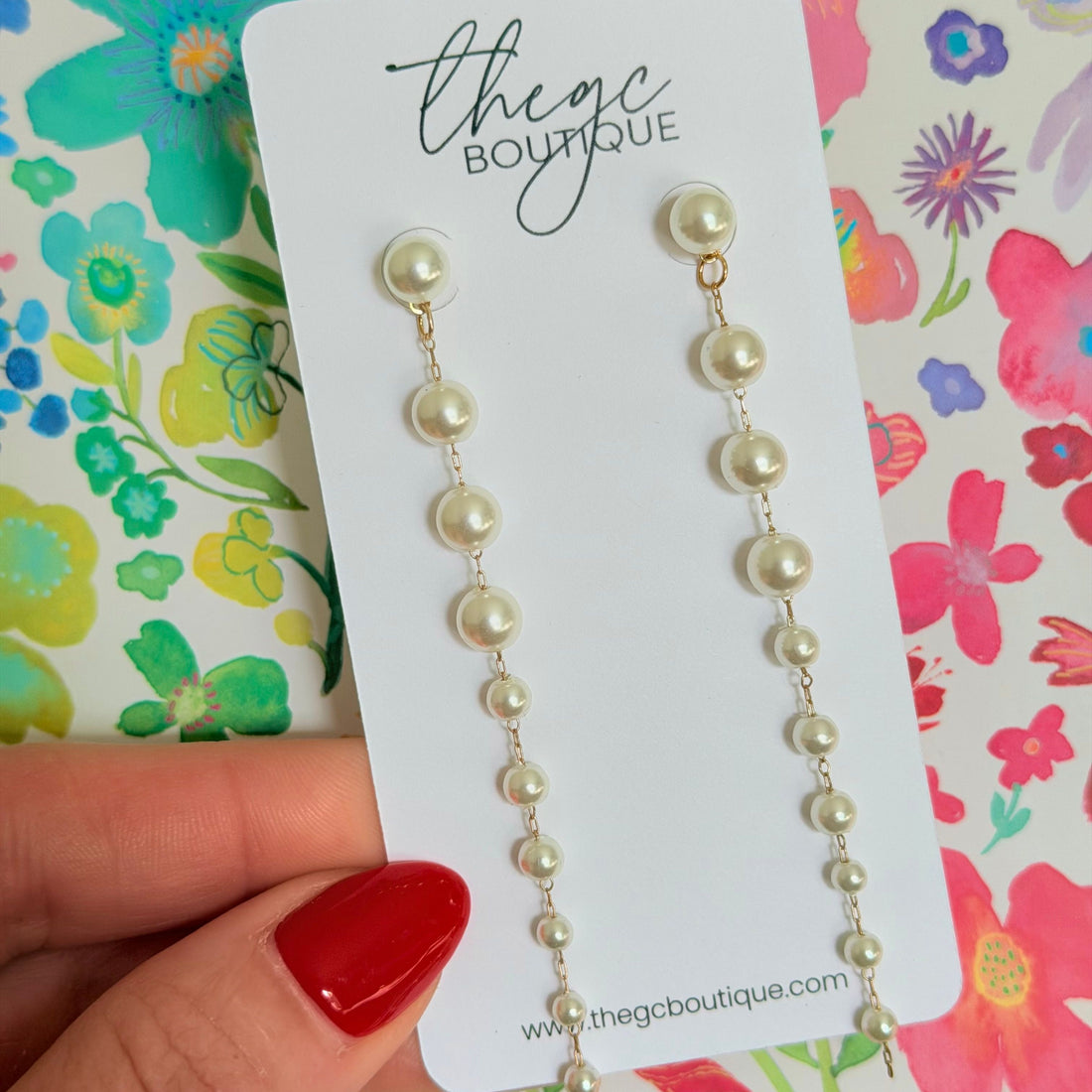 Pearl Drop Earring