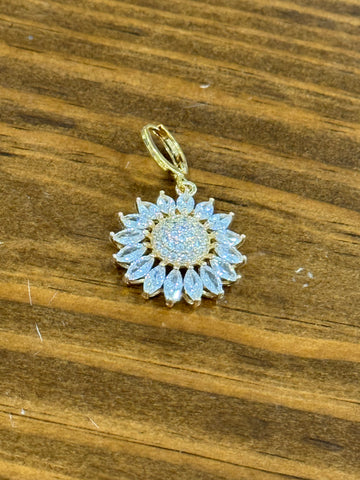 Scarf Charm (sunflower)