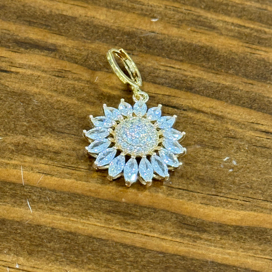 Scarf Charm (sunflower)