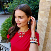 Let's Go Dawgs Drop Earrings