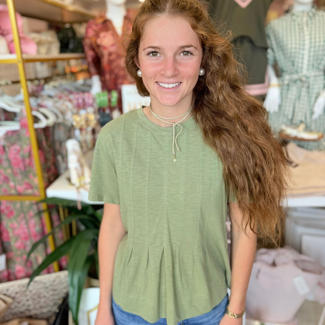 Kimmy Top (Olive)