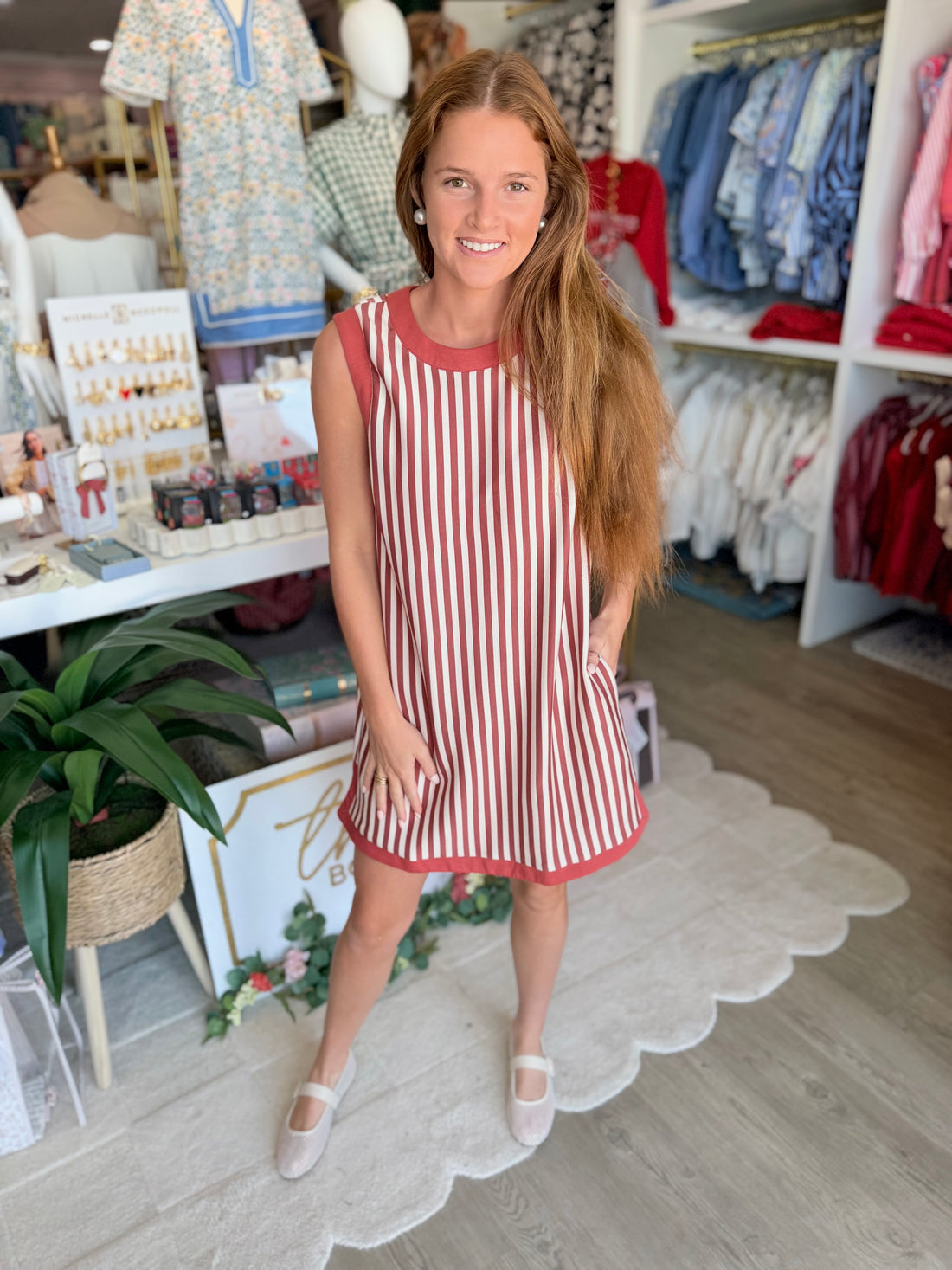 Linley Dress (Terra Cotta)