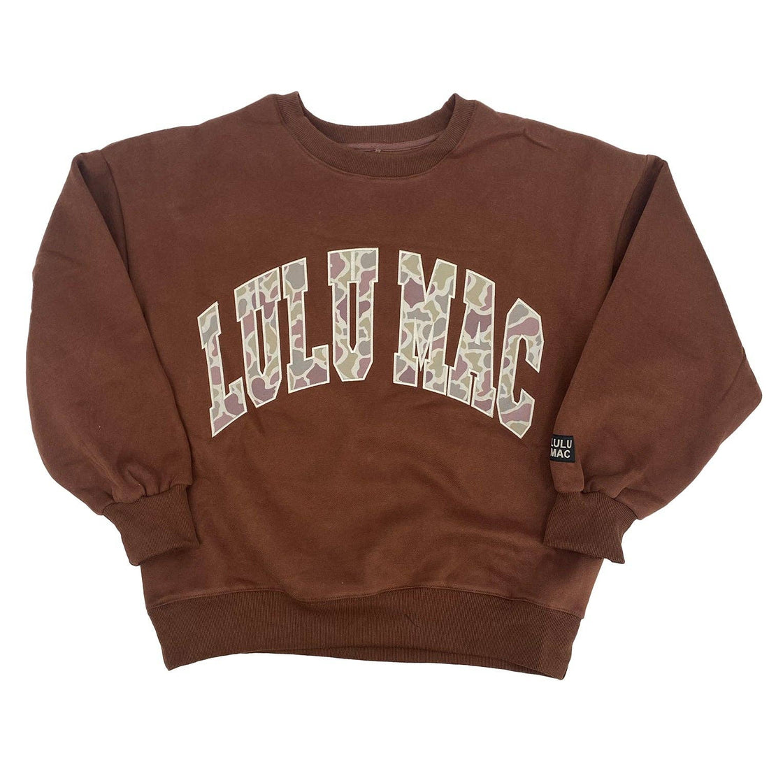 Lulu Mac Sweatshirt (Brown/Camo)