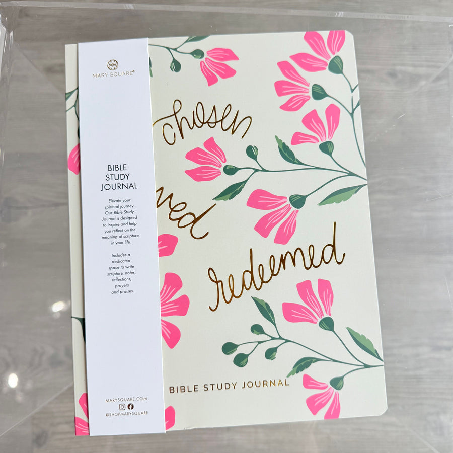 Bible Study Journal (Chosen, Loved, Redeemed)