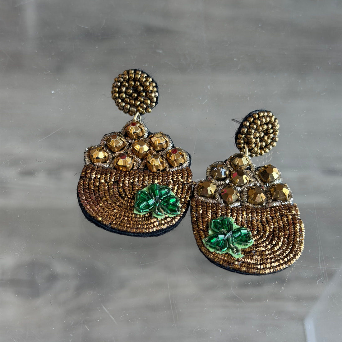 Pot of Gold Earring