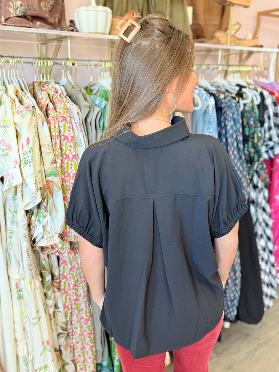 Megan Top (black)