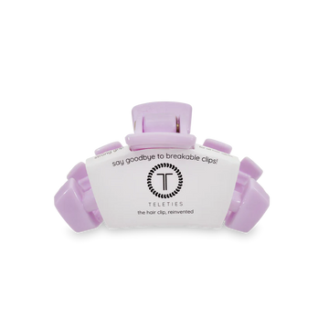 Lilac Tiny Clip Teletie
