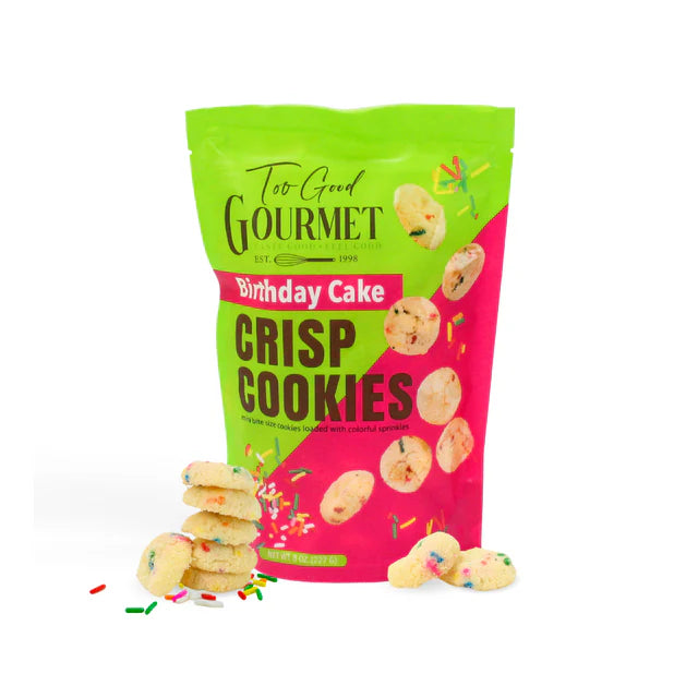 Birthday Cake Crisp Cookies