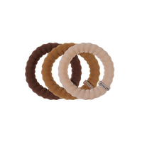 Espresso Yourself Large Nylon Hair Ties