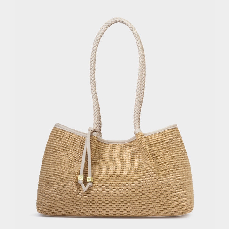 Nova Small Shoulder Bag (Raffia)