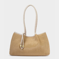 Nova Small Shoulder Bag (Raffia)
