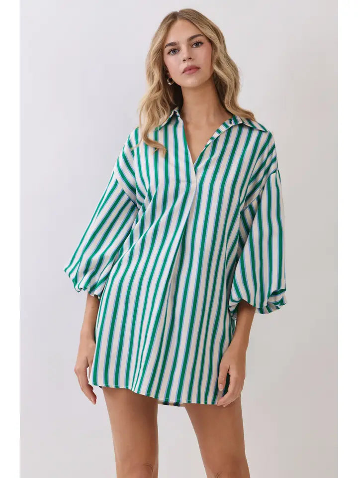 Evelyn Oversized Mini Dress