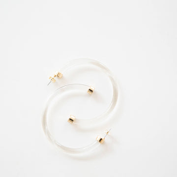 Medium Acrylic Hoo Hoop (clear)