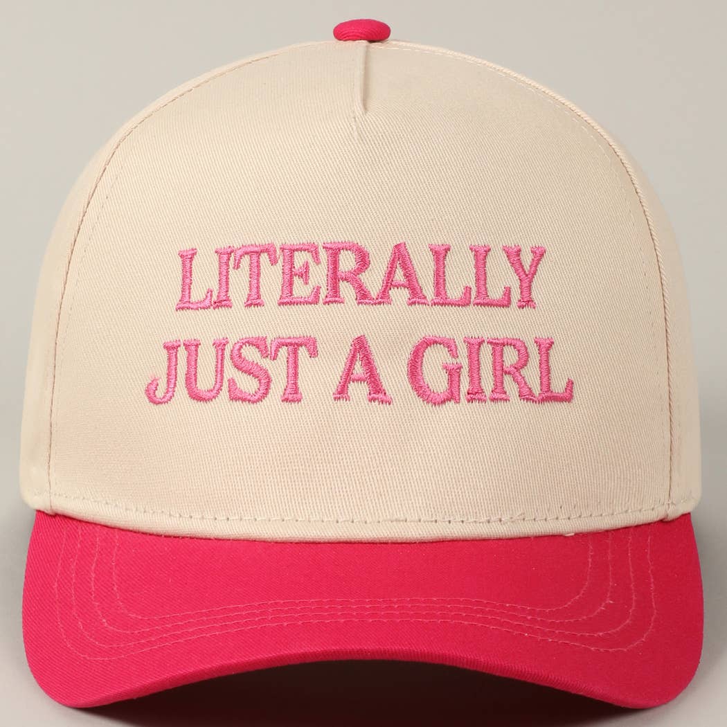 Literally Just A Girl Hat