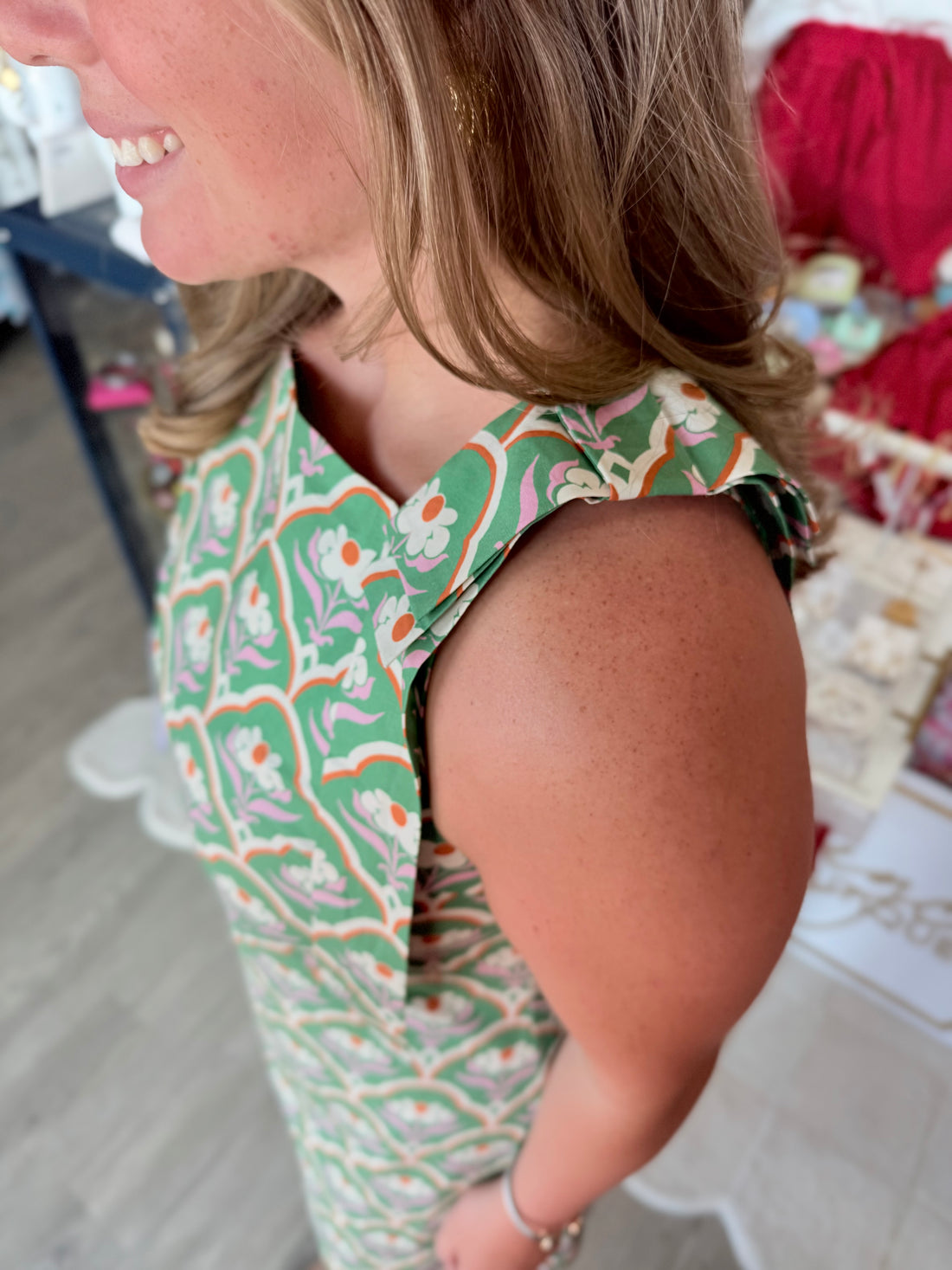 Riley Dress (green)