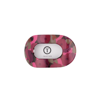 Garden Glam Small Flat Round Hair Clip
