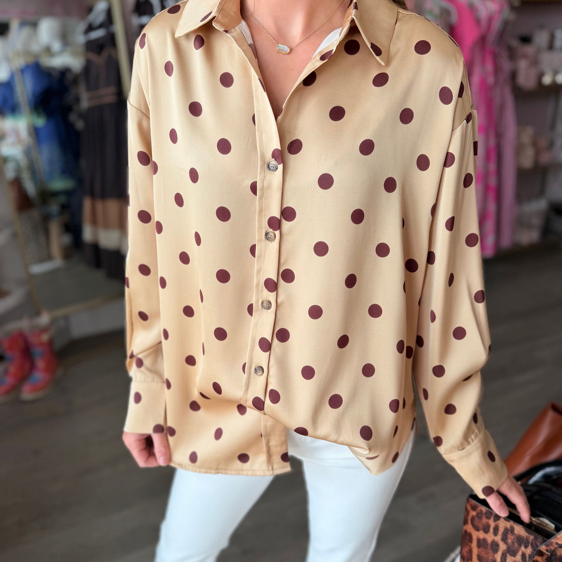 Lily Top (Taupe)