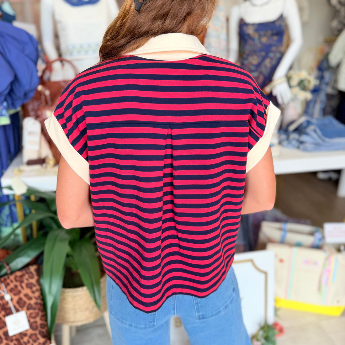 Megan Top (Red)
