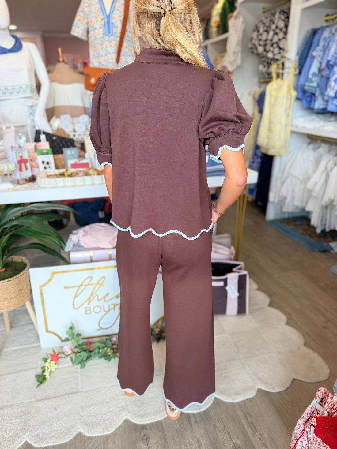 Celina Top (Brown)