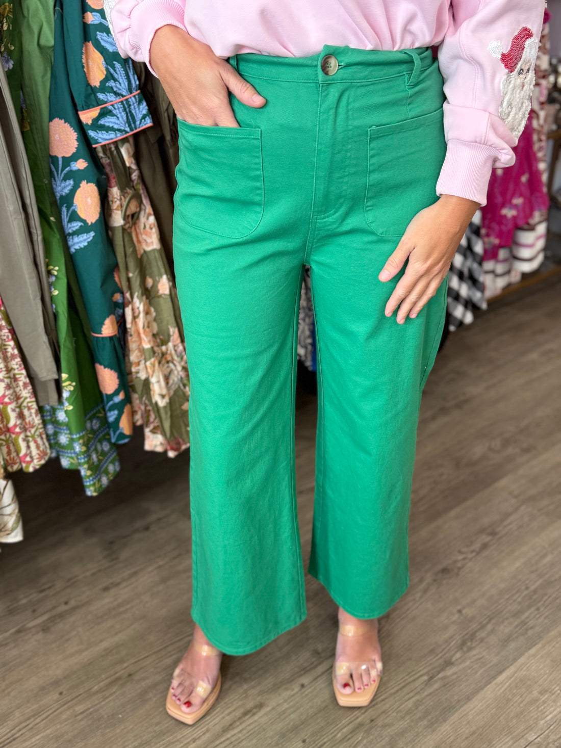 Paislee Pant (green)