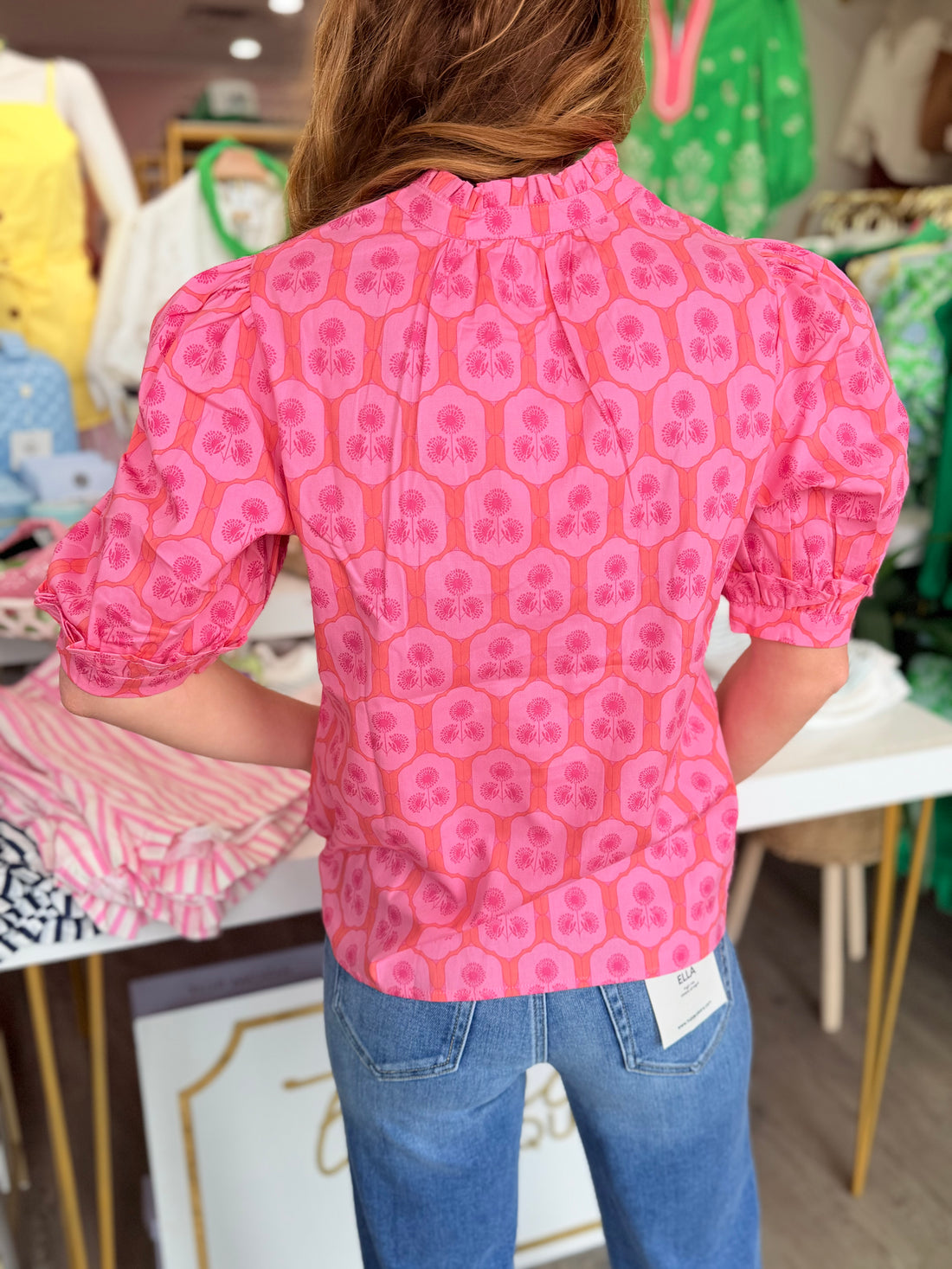 Colette Top (Rosette Charm)