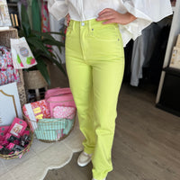Chelsey Pant (lime)