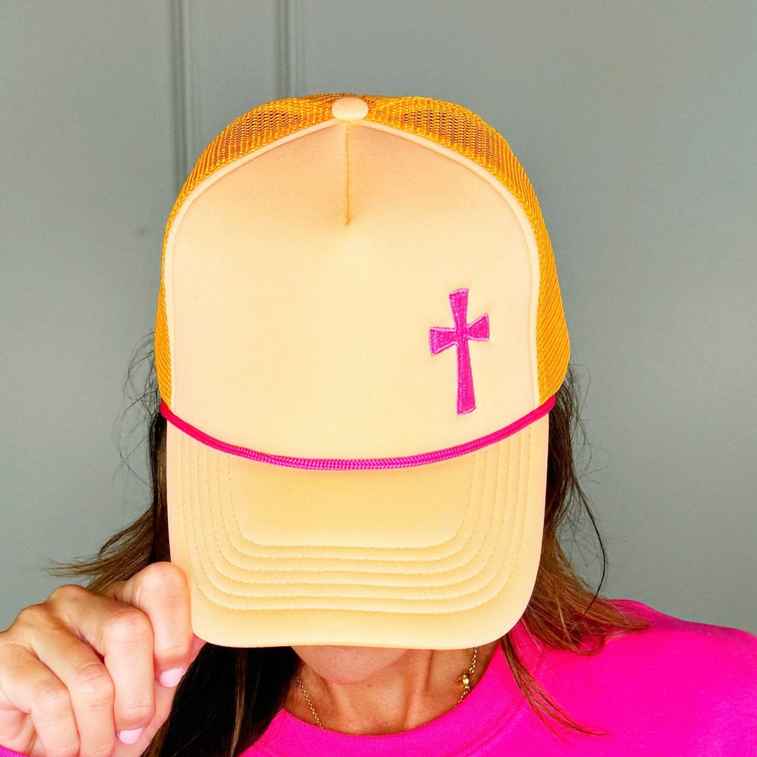 Cross Trucker Hat