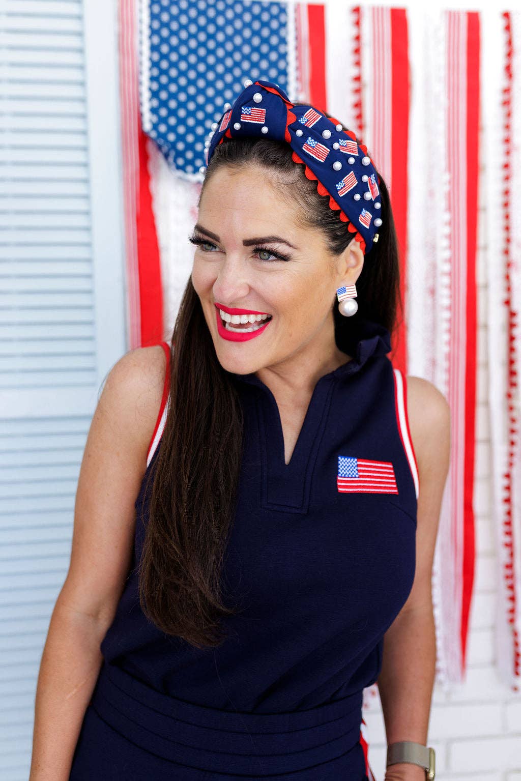 Brianna Cannon - American Flag Headband