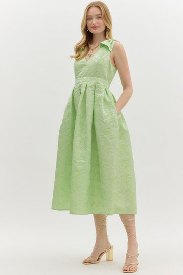 (Elsie Dress (lime)