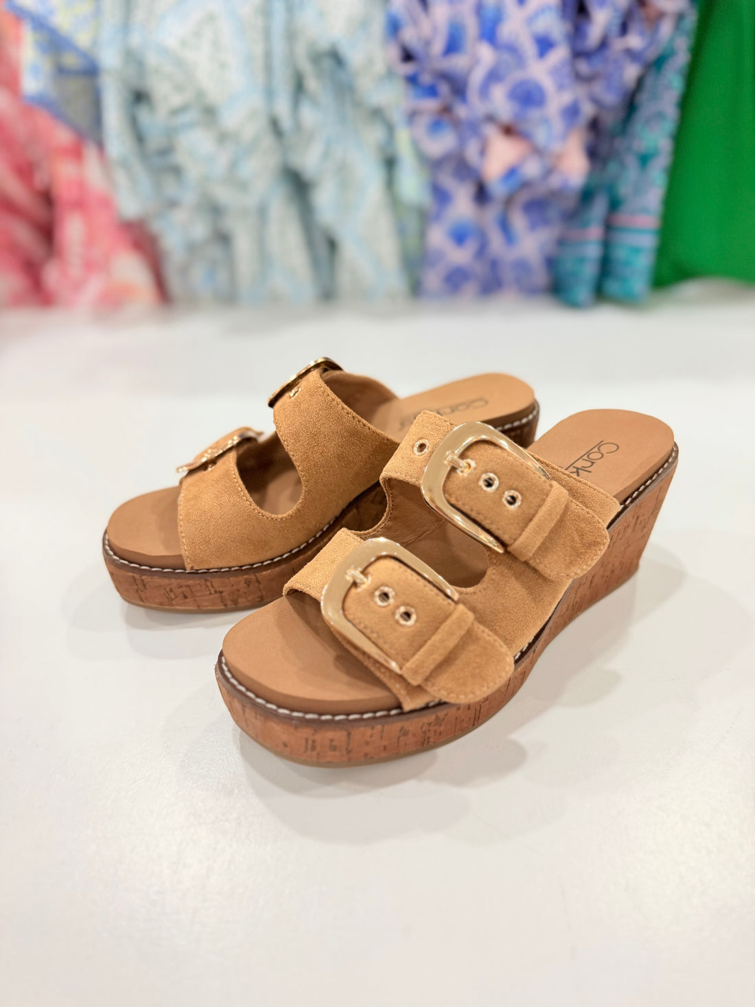 Double Dare Wedge (Faux Suede)