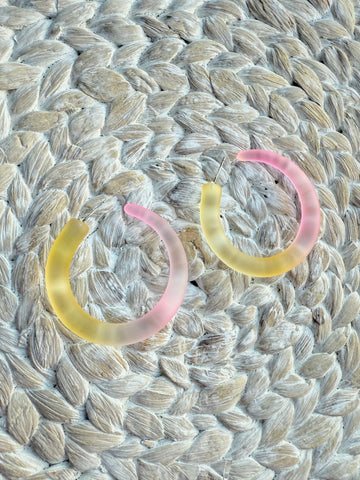 Ombre Acrylic Hoop