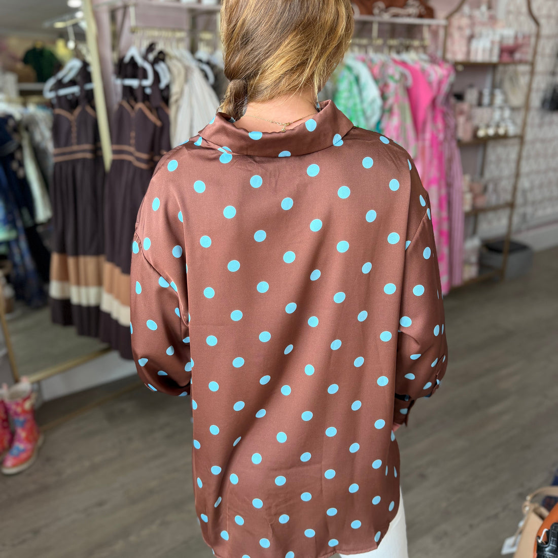 Lily Top (Brown)