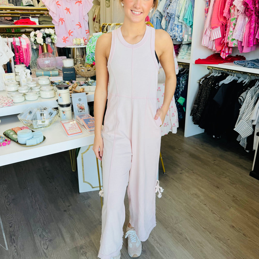 Mable Jumpsuit (Rose)